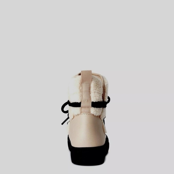 Scoop Womenβs Faux Shearling Boots β Taupe, Size 8.5 β NIB - Picture 3 of 6
